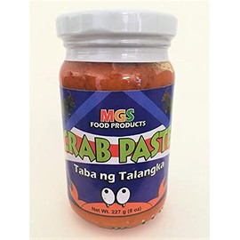 MG-S Pampanga Crab Paste Taba ng Talangka MGS Food Products 227g, 8 Ounce (Pack of 1)
