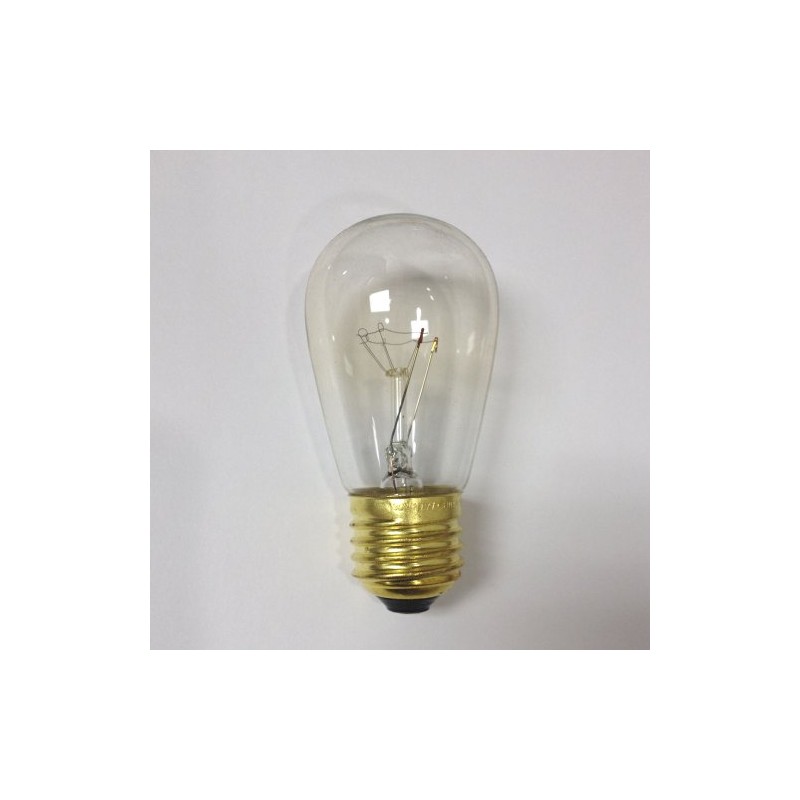 Sival - 11S14 Sign Light Bulb (S14), 11 Watts, Clear,
