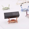 Crab Pen Holder,Cute Storage Rack Creative Desk Pen Stand Weightlifting