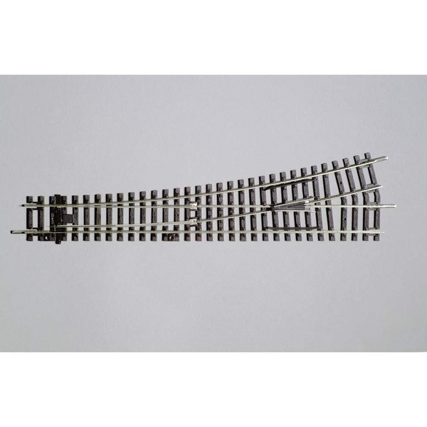 Piko H0 55220 H0 A-Gleis Weiche, Links 239.07mm 15° 908mm,