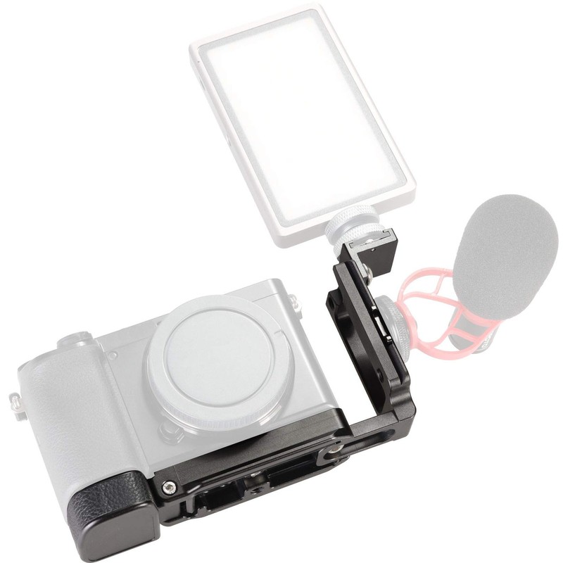 WEPOTO A6400-L Hand Grip Quick Release Plate L Bracket QR