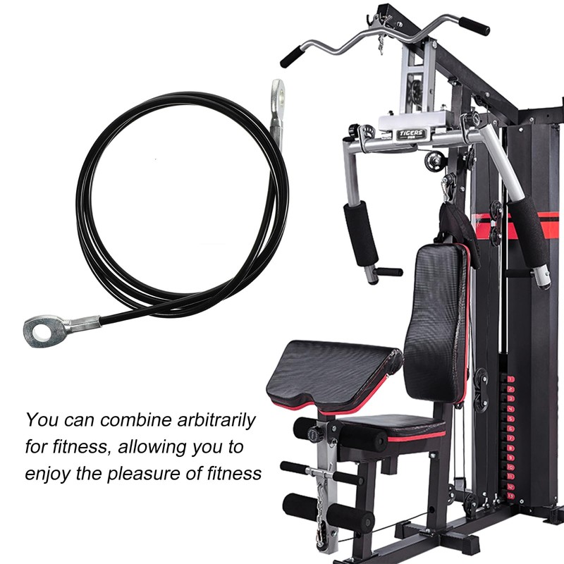 INOOMP Muscle Training Cable, Wire Rope for Cable Machines, Training