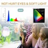 hygger 26W 24/7 Lighting Aquarium LED Light, Sunrise-Daylight-Moonlight Mode and