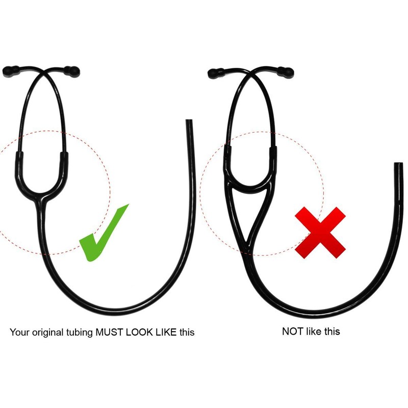 (Stethoscope Binaural) Replacement Tube by Reliance Medical fits Littmann® Classic