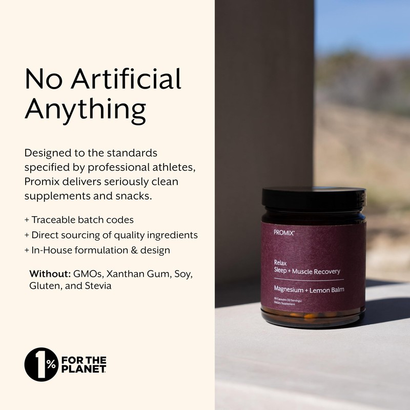 Promix Nutrition Relax | Sleep + Muscle Recovery | Magnesium