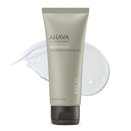 AHAVA Men's Exfoliating Cleansing Gel - Exclusive Osmotor and Antioxidant Botanical Complex that unclogs and smooths pores, cleanses, refreshes and revitalizes skin: GeForce 3.4 / AHAVA 남성용 각질 제거 클렌징 젤 - 막힌 모공을 막고 매끄럽게 하고 깨끗하게 상쾌하게 피부에 활력을 불어넣는 독점적인 오스모터 및 항산화 보타닉 복합체: 지포스 3.4