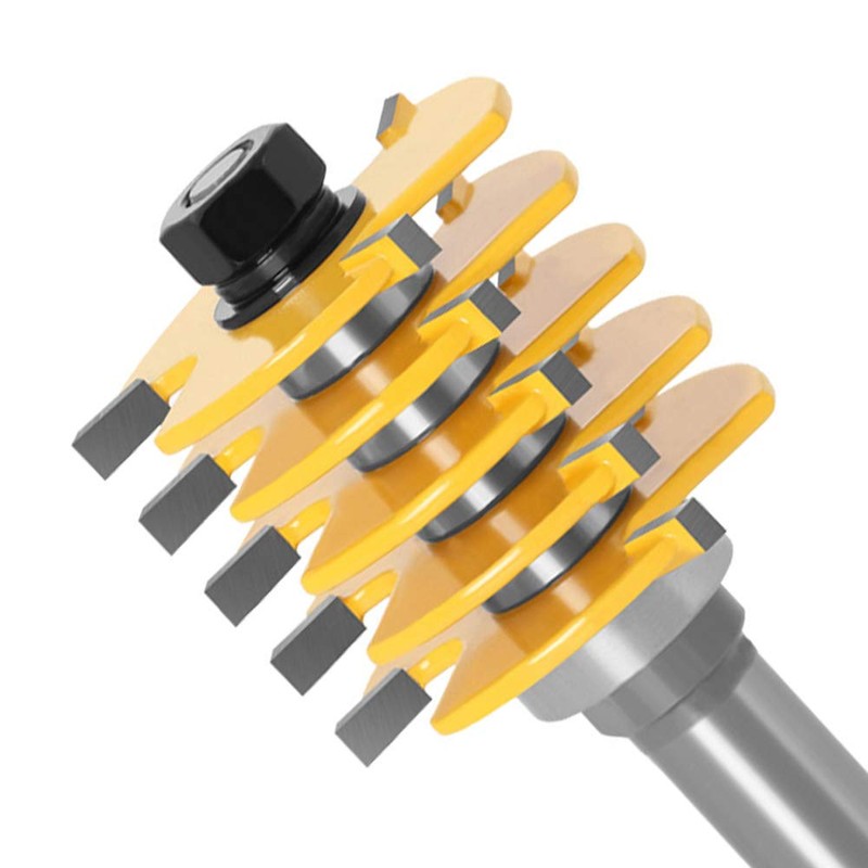 Mesee Finger Joint Router Bit, 1/2 Inch Shank Professional 5