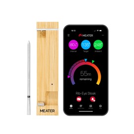MEATER Pro: Smart Bluetooth Wireless Meat Thermometer Digital | 1000°F Heat Resistance | Long Range | Certified Accuracy | BBQ, Oven, Grill, Smoker, Air Fryer, Deep Fryer | Delicious Recipes in App | MEATER
