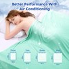 Cooling Blanket, Summer Cooling Blankets for Hot Sleepers, Arc-Chill Q-Max>0.5