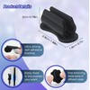 SameTech 10 Pack Adhesive Silicone Pen Holder Pencil Grips-Reusable Sticky