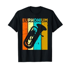 Vintage Euphonium Shirt Music Lover Gift T-Shirt