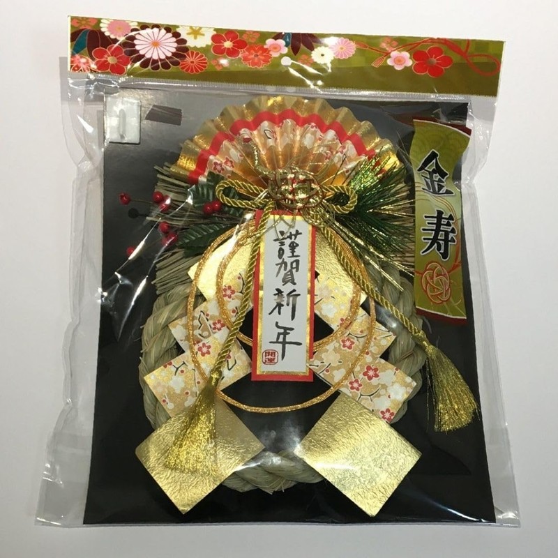 Hideshime KJ-03 New Year Ornament, Shimenawa, Entrance Wreath, Kinju, Spring