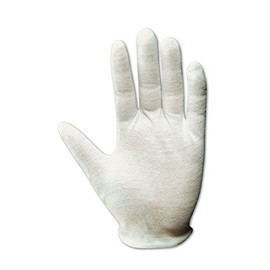Magid Glove & Safety 660 Magid Touch Master - Guantes de inspección de algodón de peso medio, para mujer (talla mediana), color blanco, para mujer (ta