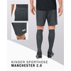 Jako Children's Manchester 2.0 Sports Shorts, grey, 140