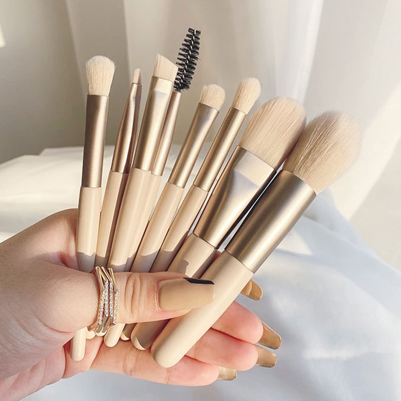 Makeup Brushes 8 Pieces Makeup Brush Set, Makeup Brushes Foundation