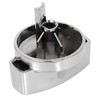 SPARES2GO Chrome Silver Switch Knob for Belling Oven Cooker Hob