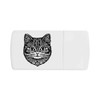 'Artsy Cat Head' Pill Box with Tablet Splitter (PI00032391)