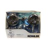 Kohler #2 Kohler Freespin Bellerose 2-in-1 Combo Dual Showerhead & Handshower Chrome
