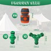 Hose Connector, Hose Coupling 1/2 Inch with 2 Y-Splitter and