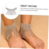 SHOWERORO Anklet for Women Wedding Bride Anklet Tassel Fashion Foot