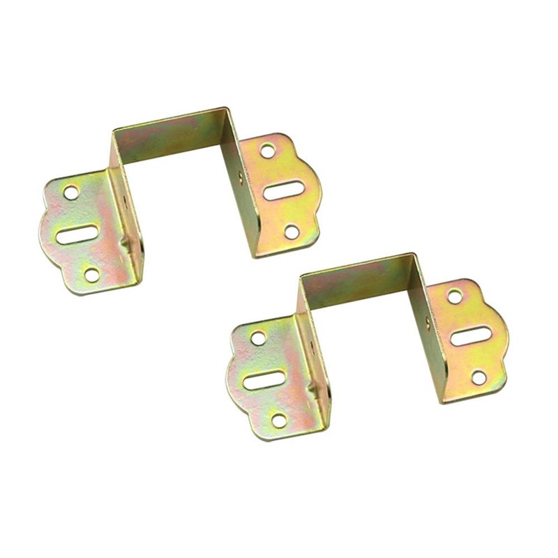 Bed Rail Brackets, Metal Bracket Bed Hinge, 40 mm Square