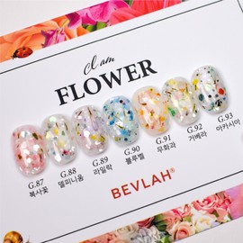 Vibla I.M. Flower Flower Gel Fresh Flower Glitter Gel 7-piece set / 비블라 아이엠플라워 꽃젤 생화 글리터젤 7종 세트