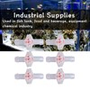 10Pcs Anti Backflow Check Valve One Way PP Plastic Non