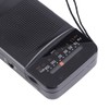 Portable AM FM Radio Black Color Headset Pluggable Built in