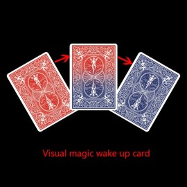 Bozoscompany Magic Trick Color Changing Card Close Up Magicians Gimmick T12