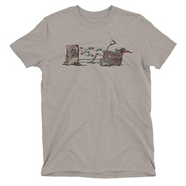 ZJ Designs is it Live or is it Dead Tour T-Shirt (Heather Slate (Grey), XL)