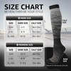 Kickticks 4 Pairs Compression Socks for Woman & Man Unisex