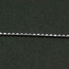 Kualitas Genuine 925 Sterling Silver Diamond Cut 1.2mm Ball Chain