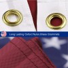 American Flag 3x5 Ft Polyester Heavy Duty Embroidered Stars Sewn