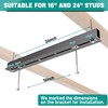 EVERHANGER Ceiling Storage Rack, Heavy Duty Overhead Garage Storage Rack,