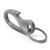 TISUR Key Chain, Titanium Alloy, Key Ring, For Cars, Motorcycles,