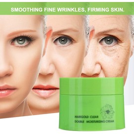 Crema Hidratante Facial, Crema hidratante de caléndula antienvejecimiento de 35g La eliminación de Arrugas Alivia la Piel del Cuidado de la Piel áspera y Seca, Humectante facial para la Piel áspera, Seca o Agrietada