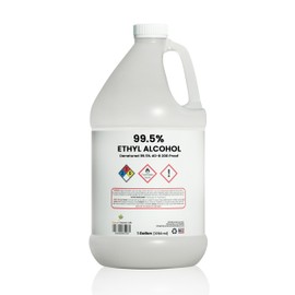 Ethyl Alcohol 99.5% Denatured Alcohol 40-B 200 Proof by Natural Cosmetic Labs | Made in The USA | Gallon - Pack of 1