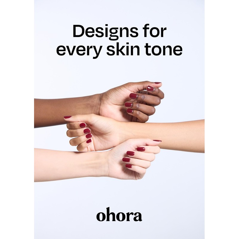 ohora ohora Semi Cured Gel Nail Strips (N Cream Lavender)