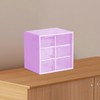 Perfeclan Mini Drawer Organizer Beads Organizer Box Jewelry Storage Case