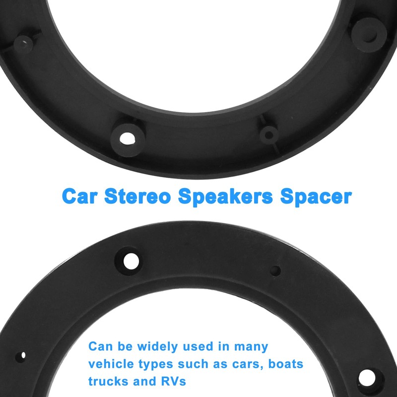 BokWin 2 Pcs Universal Fit Car Speaker Spacer 4 Inch