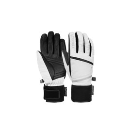 Reusch Tessa STORMBLOXX™ with Wind and Water Resistant Membrane, Extremely Active Ski Gloves, Sports Gloves, Snow Gloves with Short Closure and Velcro Fastening, 8.5