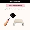 Nails.INC GelLED Portable LED Lamp, Cures in 30 Seconds, Nail