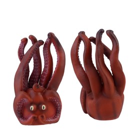 KONTONTY Lifelike Octopus Hand Puppet for Role Play and Storytelling Fun Animal Glove Toy for Birthday Imaginative Play and Group Activities