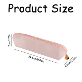 Luckious Portable Travel Makeup Bag Spacious PU Leather Cosmetic Organizer for Brushes and Toiletries,Ideal for On The Go Use（Pink）