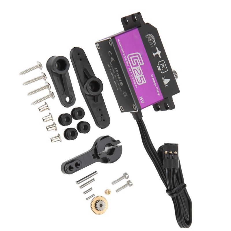 Metal Gear Servo Fully Waterproof Servo System High Speed Response