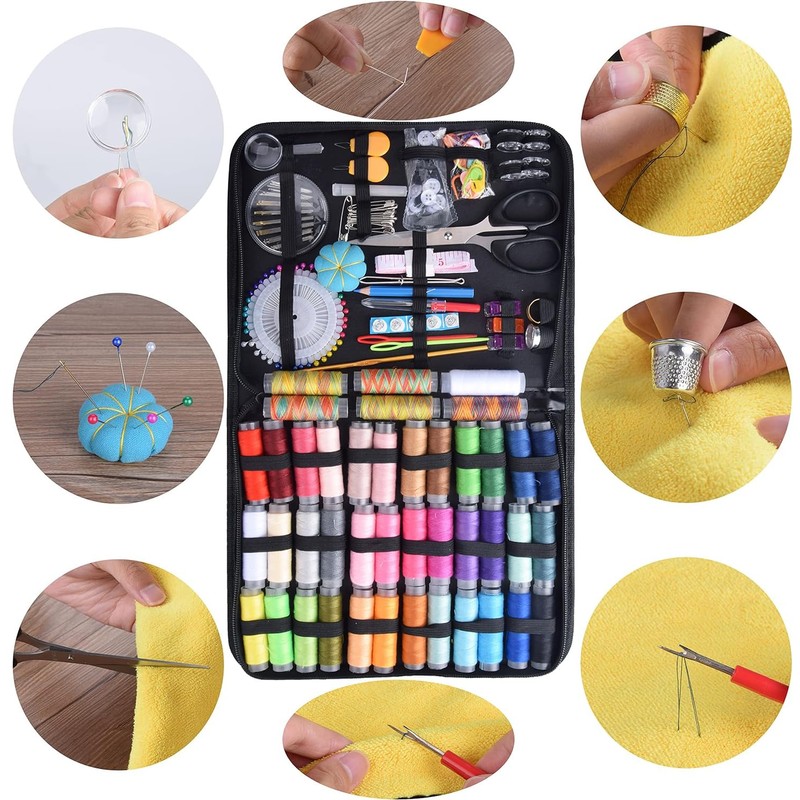 Sewing Kit, 226 Pcs Large Sewing Supplies with Case, 43