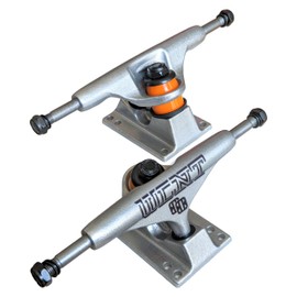 WalnutSkate Skateboard Truck Set with Spacer Washer Screws and Axle Nuts for Skateboard Cruiser Deck Skateboard Trucks (Small Size 4.75″ KIDS or CRUISER)