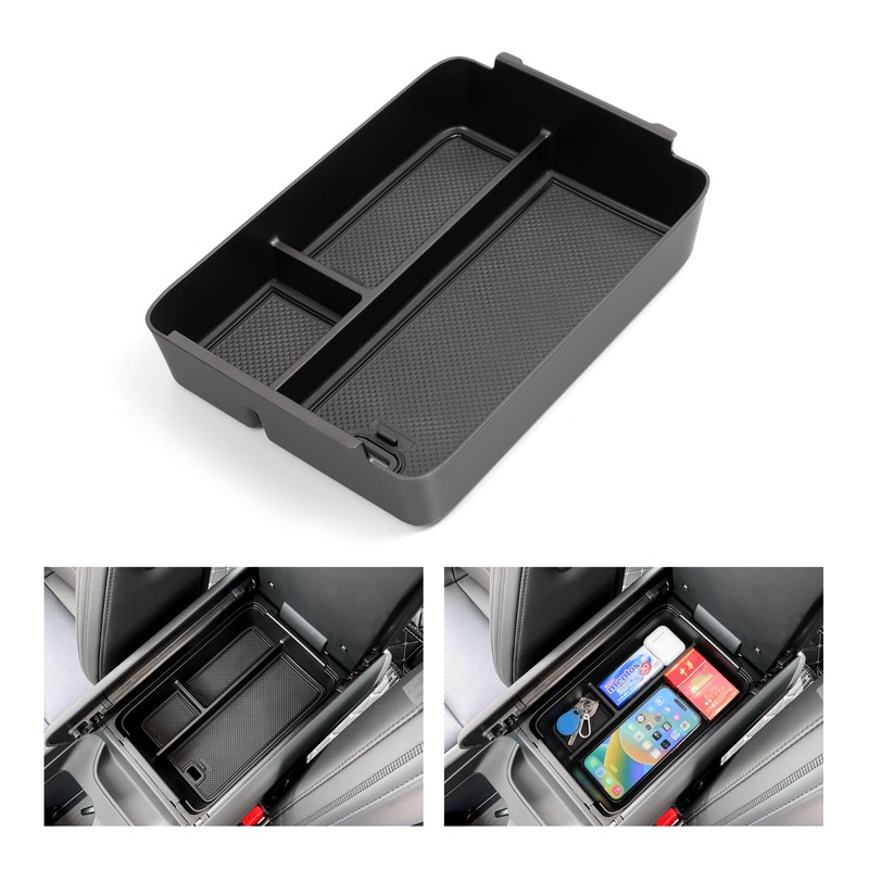 smabee Center Console Organizer for 2024 2025 Hyundai Santa Fe