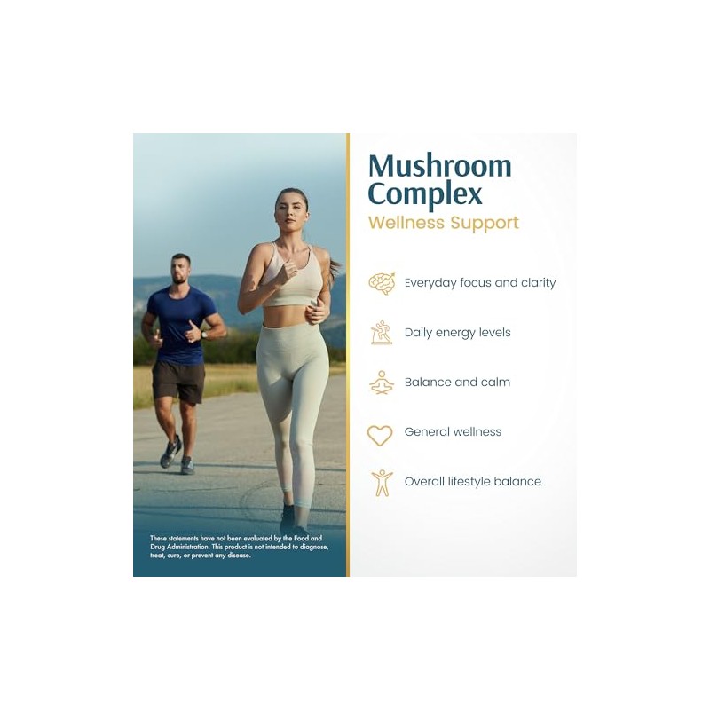 Vykee Nutrition Mezcla de Hongos: Reishi