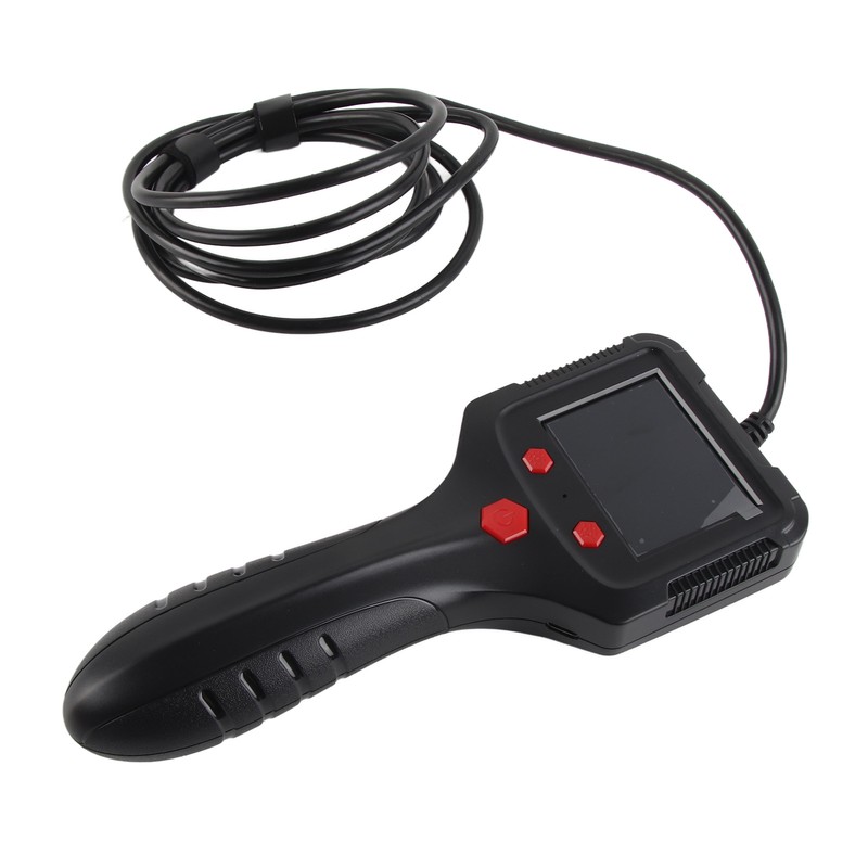 Industrial Endoscope 2.4in HD Screen Handheld ABS Housing Borescope Inspection